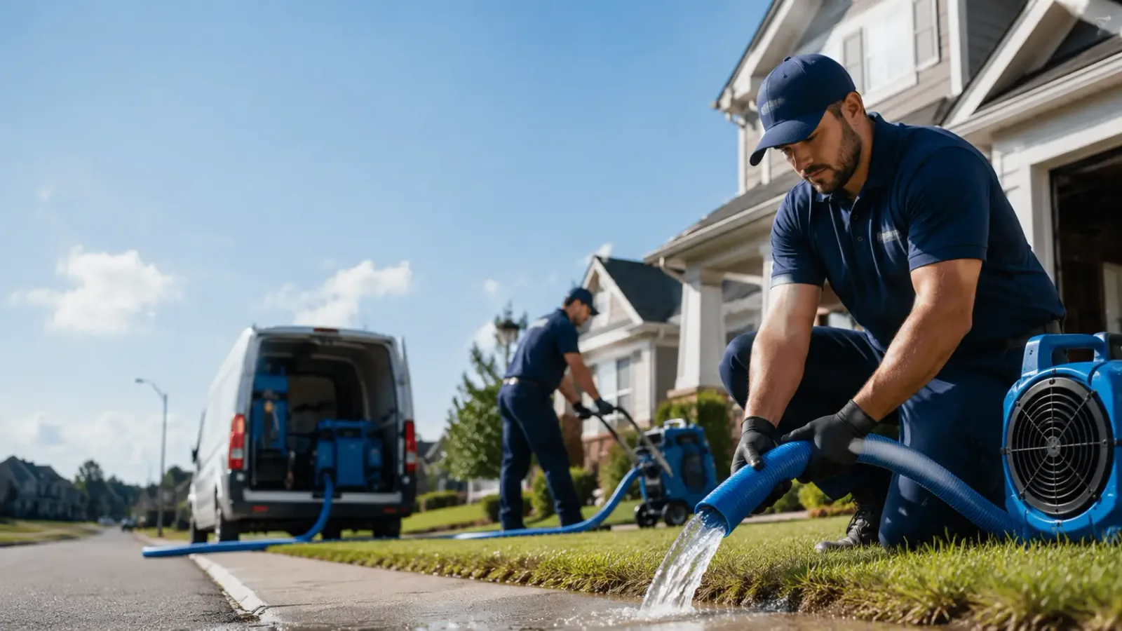 Flood Damage Restoration in Hawaiian Gardens, CA